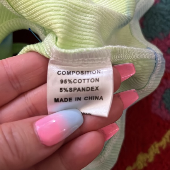 NWT KOLLYY 90”s crop top S NWT - Picture 5 of 6